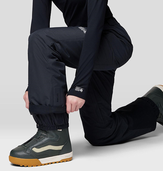 Брюки женские Mountain Hardwear Cloud Bank Gtx Black - Фото 9 большая
