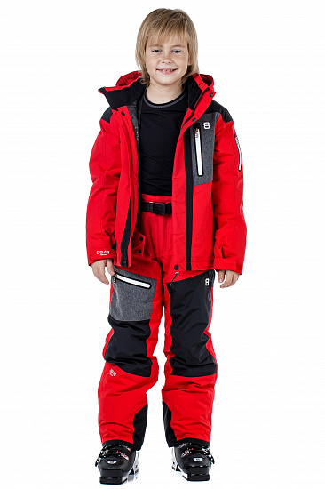 Брюки детские 8848 Altitude Defender Red - Фото 3 большая