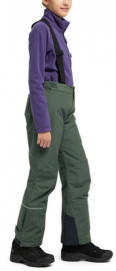 Брюки детские Haglofs Niva Insulated Fjell Green - Фото 4 большая