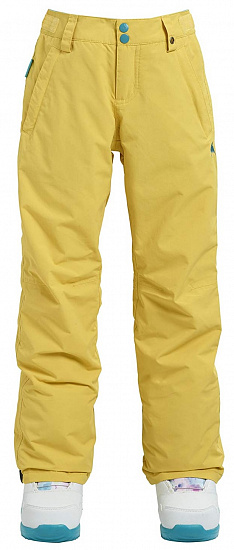 Брюки детские Burton Girls Sweetart Sun Glow - Фото 1 большая