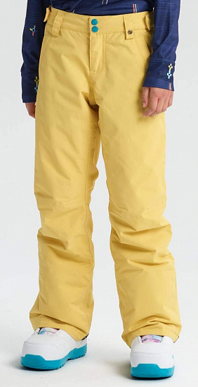 Брюки детские Burton Girls Sweetart Sun Glow - Фото 3 большая
