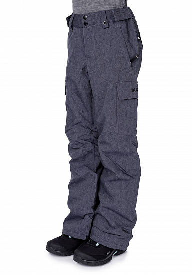 Брюки детские Burton Boys Exile Cargo Denim - Фото 4 большая