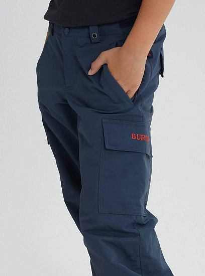 Брюки детские Burton Boys Exile Cargo Mood Indigo - Фото 3 большая