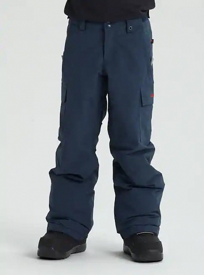 Брюки детские Burton Boys Exile Cargo Mood Indigo - Фото 4 большая