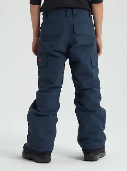 Брюки детские Burton Boys Exile Cargo Mood Indigo - Фото 5 большая