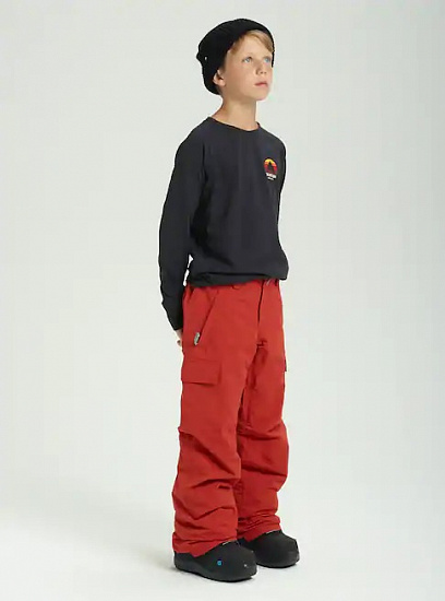 Брюки детские Burton Boys Exile Cargo Bitters - Фото 6 большая