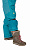 Брюки детские Burton Ms Maven Bib Tahoe - Фото 10 малая