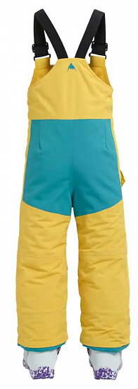 Брюки детские Burton Ms Maven Bib Sun Glow - Фото 4 большая