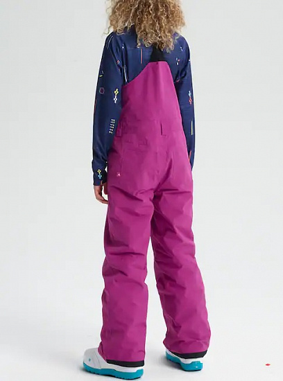 Брюки детские Burton Skylar Bib Grapeseed - Фото 5 большая