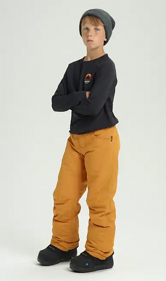 Брюки детские Burton Boys Barnstorm Squashed - Фото 6 большая