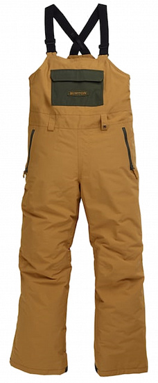 Брюки детские Burton Skylar Bib Wood Thrush - Фото 1 большая