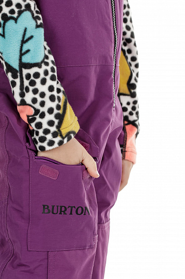 Брюки детские Burton Maven Bib Charisma - Фото 6 большая