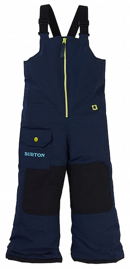 Брюки детские Burton Maven Bib Dress Blue - Фото 1 большая