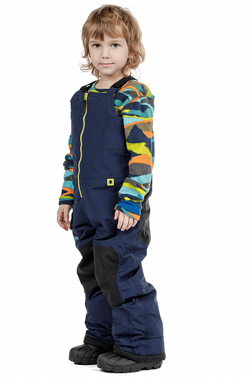 Брюки детские Burton Maven Bib Dress Blue - Фото 3 большая