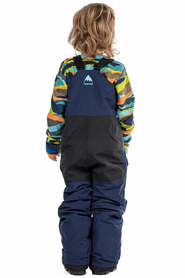 Брюки детские Burton Maven Bib Dress Blue - Фото 4 большая