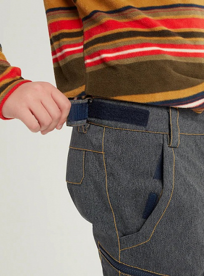 Брюки детские Burton Exile Cargo Denim - Фото 7 большая