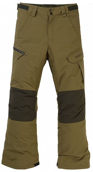 Брюки детские Burton Exile Cargo Martini Olive - Фото 1 большая