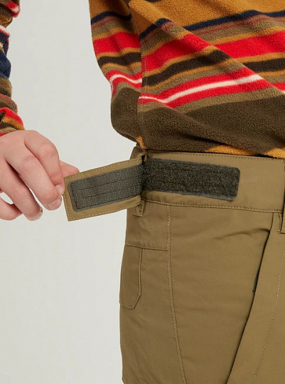 Брюки детские Burton Exile Cargo Martini Olive - Фото 7 большая