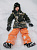 Брюки детские Burton Barnstorm Russet Orange - Фото 8 малая