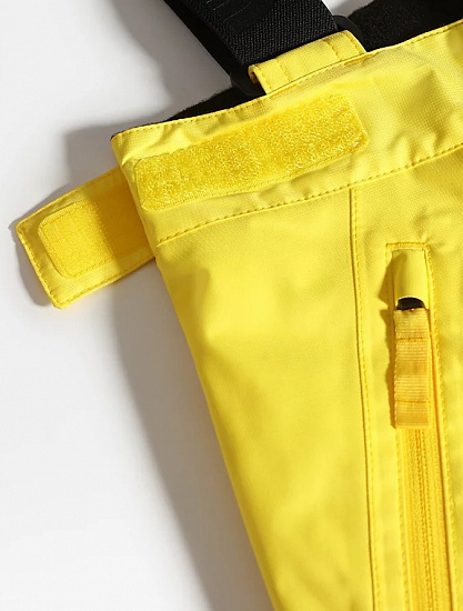 Брюки детские The North Face Snowquest Suspender Plus Lightning Yellow - Фото 8 большая
