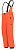Брюки детские Descente Piper Orange - Фото 1 малая