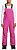 Брюки детские Roxy Non Stop Bib Beetroot Pink - Фото 1 малая