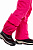 Брюки детские Roxy Non Stop Bib Beetroot Pink - Фото 6 малая