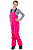 Брюки детские Roxy Non Stop Bib Beetroot Pink - Фото 7 малая