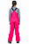 Брюки детские Roxy Non Stop Bib Beetroot Pink - Фото 10 малая