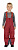Брюки детские Marmot Boy's Rosco Bib Madder Red - Фото 3 малая