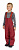 Брюки детские Marmot Boy's Rosco Bib Madder Red - Фото 4 малая