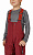Брюки детские Marmot Boy's Rosco Bib Madder Red - Фото 7 малая