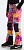 Брюки детские The North Face Freedom Insulated Girl’s Radiant Poppy Blowin Wind Print - Фото 5 малая