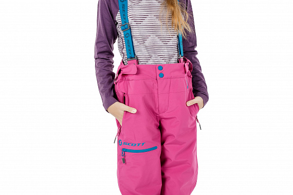 Брюки детские Scott Vertic Festival Purple - Фото 8 большая