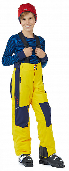 Брюки детские Phenix Norway Alpine Team Jr. FZ Salopette GY - Фото 3 большая