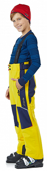 Брюки детские Phenix Norway Alpine Team Jr. FZ Salopette GY - Фото 5 большая