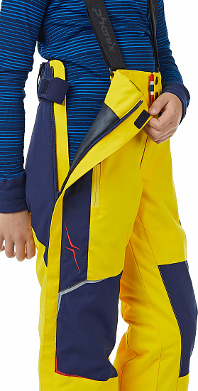 Брюки детские Phenix Norway Alpine Team Jr. FZ Salopette GY - Фото 8 большая