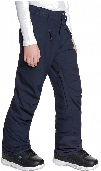 Брюки детские Quiksilver Boundry Navy Blazer - Фото 2 большая