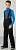 Брюки детские Poivre Blanc W22-0922-JRBY/A Black - Фото 3 малая