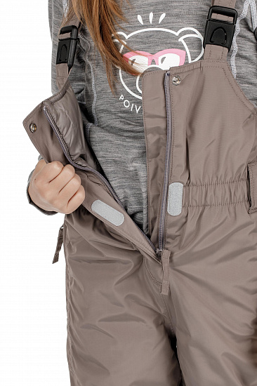 Брюки детские Poivre Blanc W19-1024-BBGL Soba Brown - Фото 11 большая