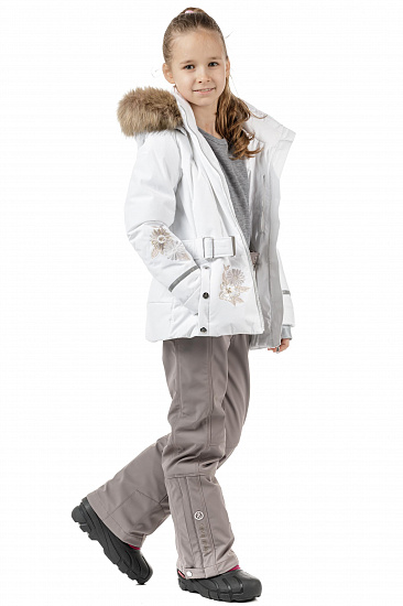 Брюки детские Poivre Blanc W19-0820-JRGL Soba Brown - Фото 9 большая