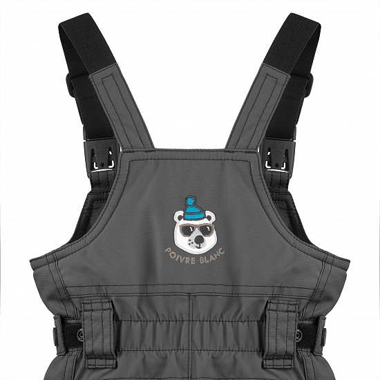 Брюки детские Poivre Blanc W19-0924-BBBY Graphite Grey - Фото 2 большая