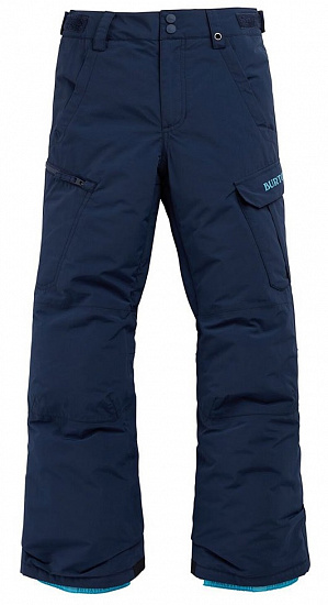 Брюки детские Burton Exile Cargo Dress Blue - Фото 1 большая