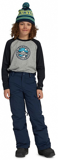 Брюки детские Burton Exile Cargo Dress Blue - Фото 2 большая