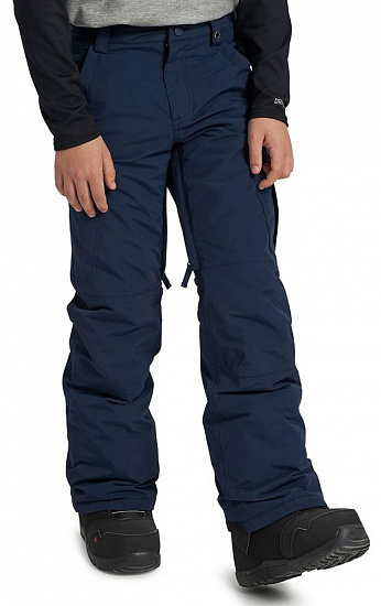 Брюки детские Burton Exile Cargo Dress Blue - Фото 3 большая