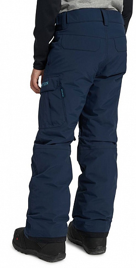 Брюки детские Burton Exile Cargo Dress Blue - Фото 4 большая