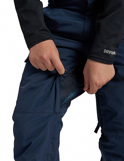 Брюки детские Burton Exile Cargo Dress Blue - Фото 7 большая