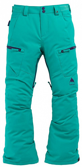 Брюки детские Burton Exile Cargo Dynasty Green - Фото 1 большая