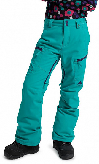 Брюки детские Burton Exile Cargo Dynasty Green - Фото 3 большая