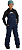 Полукомбинезон детский Burton Skylar Bib Dress Blue - Фото 2 малая